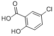 5-Chloro-2-hydroxybenzoic acid CAS#: 321-14-2