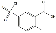 5-(Chlorosulphonyl)-2-fluorobenzoic acid CAS#: 37098-75-2