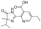5-Ethyl-2-(4-isopropyl-4-methyl-5-oxo-1H-imidazolin-2-yl)nicotinic acid CAS#: 81385-77-5
