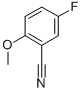 5-FLUORO-2-METHOXYBENZONITRILE CAS#: 189628-38-4