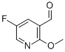 5-FLUORO-2-METHOXYNICOTINALDEHYDE CAS#: 351410-62-3