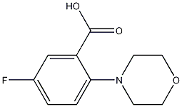 5-Fluoro-2-morpholinobenzoic Acid CAS#: 1096880-75-9