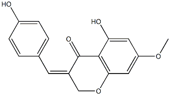 5-Hydroxy-3-(4-hydroxybenzylidene)-7-methoxy-4-chromane CAS#: 259653-54-8