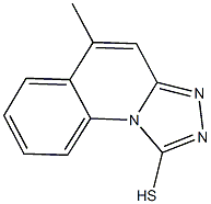5-METHYL-[1,2,4]TRIAZOLO[4,3-A]QUINOLINE-1-THIOL CAS#: 35359-27-4