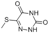 5-(METHYLTHIO)-6-AZAURACIL CAS#: 31697-20-8