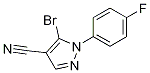 5-bromo-1-(4-fluorophenyl)-1H-pyrazole-4-carbonitrile CAS#: