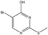 5-bromo-2-methylsulfanyl-3H-pyrimidin-4-one CAS#: 81560-03-4