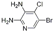 5-bromo-4-chloropyridine-2,3-diamine CAS#: 1131604-99-3
