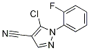 5-chloro-1-(2-fluorophenyl)-1H-pyrazole-4-carbonitrile CAS#: