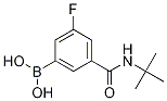 5-tert-ButylcarbaMoyl-3-fluorobenzeneboronic acid, 97% CAS#: