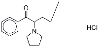 α-Pyrrolidinopentiphenone (hydrochloride) CAS#: 5485-65-4