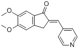 5,6-Dimethoxy-2-(pyridine-4-yl)methylene-indan-1-one CAS#: 4803-74-1