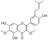 5,7,4'-Trihydroxy-3,6-diMethoxy-3'-prenylflavone CAS#: 959421-20-6