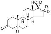 5ALPHA-ANDROSTAN-17BETA-OL-3-ONE-16,16,17-D3 CAS#: 79037-34-6