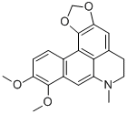 5H-Benzo(g)-1,3-benzodioxolo(6,5,4-de)quinoline, 6,7-dihydro-9,10-dime thoxy-7-methyl- CAS#: 77784-22-6