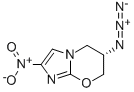 5H-IMIDAZO[2,1-B][1,3]OXAZINE, 6-AZIDO-6,7-DIHYDRO-2-NITRO-, (6S)- CAS#: 187235-64-9