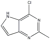 5H-Pyrrolo[3,2-d]pyrimidine, 4-chloro-2-methyl- CAS#: 65749-86-2