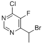 6-(1-Bromoethyl)-4-chloro-5-fluoropyrimidine CAS#: 188416-28-6
