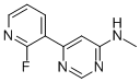 6-(2-fluoropyridin-3-yl)-Nmethylpyrimidin-4-amine CAS#: 943605-97-8