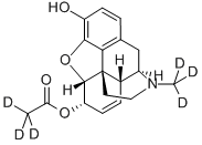 6-ACETYLMORPHINE-D6 CAS#: 152477-90-2