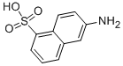 6-Amino-1-naphthalenesulfonic acid CAS#: 81-05-0