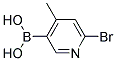 6-BROMO-4-METHYLPYRIDIN-3-YLBORONIC ACID CAS#: 1072945-75-5