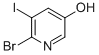 6-BROMO-5-IODOPYRIDIN-3-OL CAS#: 697300-70-2