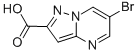 6-BROMO-PYRAZOLO[1,5-A]PYRIMIDINE-2-CARBOXYLIC ACID CAS#: 300717-72-0