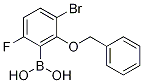 6-Benzyloxy-5-BroMo-2-fluorophenylboronicacid CAS#: