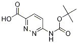 6-(Boc-amino)-3-pyridazinecarboxylic Acid CAS#: 301548-08-3