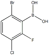 6-Bromo-3-chloro-2-fluorophenylboronic acid CAS#: 1451392-87-2
