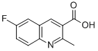 6-FLUORO-2-METHYLQUINOLINE-3-CARBOXYLIC ACID CAS#: 461026-47-1