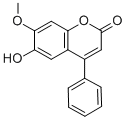6-HYDROXY-7-METHOXY-4-PHENYLCOUMARIN CAS#: 482-83-7