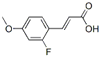 2-FLUORO-4-METHOXYCINNAMIC ACID CAS#: 696589-22-7