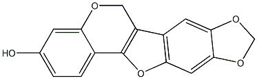 6H,9H-5,8,10,12-Tetraoxabenzo[a]cyclopenta[h]fluorene-3-ol CAS#: 59901-98-3