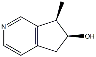 (6S,7R)-6,7-Dihydro-7-methyl-5H-cyclopenta[c]pyridin-6-ol CAS#: 17948-42-4