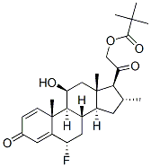 6alpha-fluoro-11beta,21-dihydroxy-16alpha-methylpregna-1,4-diene-3,20-dione 21-pivalate CAS#: 29205-06-9