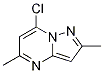 7-CHLORO-2,5-DIMETHYL-PYRAZOLO[1,5-A]PYRIMIDINE CAS#: 136549-13-8