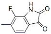 7-Fluoro-6-Methyl Isatin CAS#: 275374-94-2