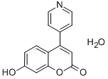 7-HYDROXY-4-(4-PYRIDYL)COUMARIN MONOHYDRATE CAS#: 386704-08-1