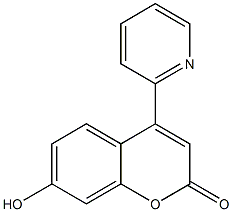 7-Hydroxy-4-pyridin-2-ylcoumarin CAS#: 386704-10-5