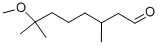 7-METHOXY-3,7-DIMETHYLOCTANAL CAS#: 3613-30-7