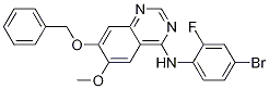 7-(benzyloxy)-N-(4-bromo-2-fluorophenyl)-6-methoxyquinazolin-4-amine CAS#: 768350-54-5