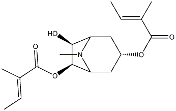 3α,6β-Ditigloyloxytropan-7β-ol CAS#: 7159-86-6