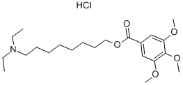 8-(DIETHYLAMINO)OCTYL 3,4,5-TRIMETHOXYBENZOATE HYDROCHLORIDE CAS#: 53464-72-5