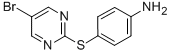 4-[(5-BROMOPYRIMIDIN-2-YL)THIO]ANILINE CAS#: 849035-61-6
