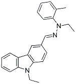 9-ETHYL-3-[N-ETHYL-N-(O-TOLYL)HYDRAZONOMETHYL]CARBAZOLE CAS#: 1274948-12-7