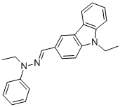 9-ETHYL-3-(N-ETHYL-N-PHENYLHYDRAZONOMETHYL)CARBAZOLE CAS#: 84678-52-4