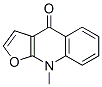 9-Methylfuro[2,3-b]quinolin-4(9H)-one CAS#: 484-74-2