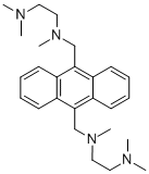 9,10-BIS[N-[2-(DIMETHYLAMINO)ETHYL]METHYLAMINOMETHYL]ANTHRACENE CAS#: 106712-13-4